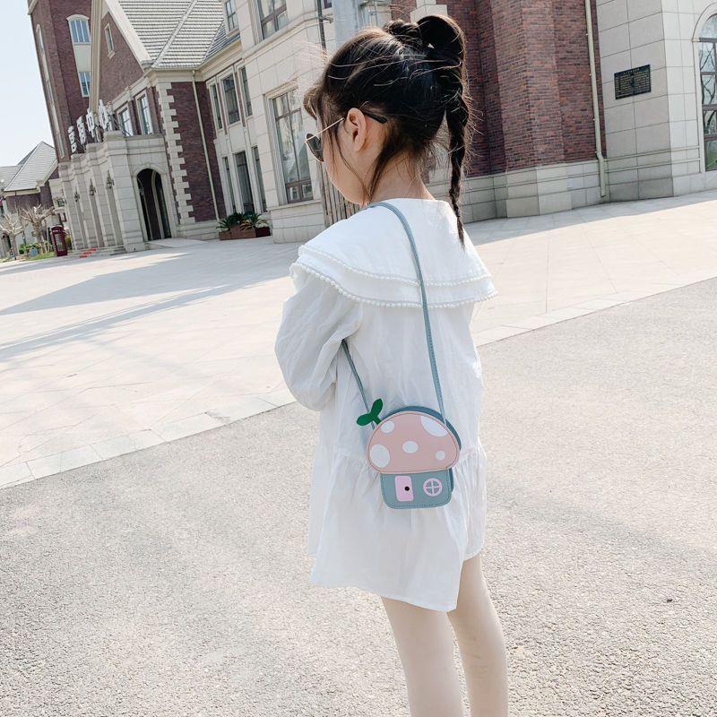 Children's Bags 2020 Summer New Shoulder Bag Little Girl Bag Cute Mushroom Crossbody Bag Fashion Boys And Girls Bags undefined