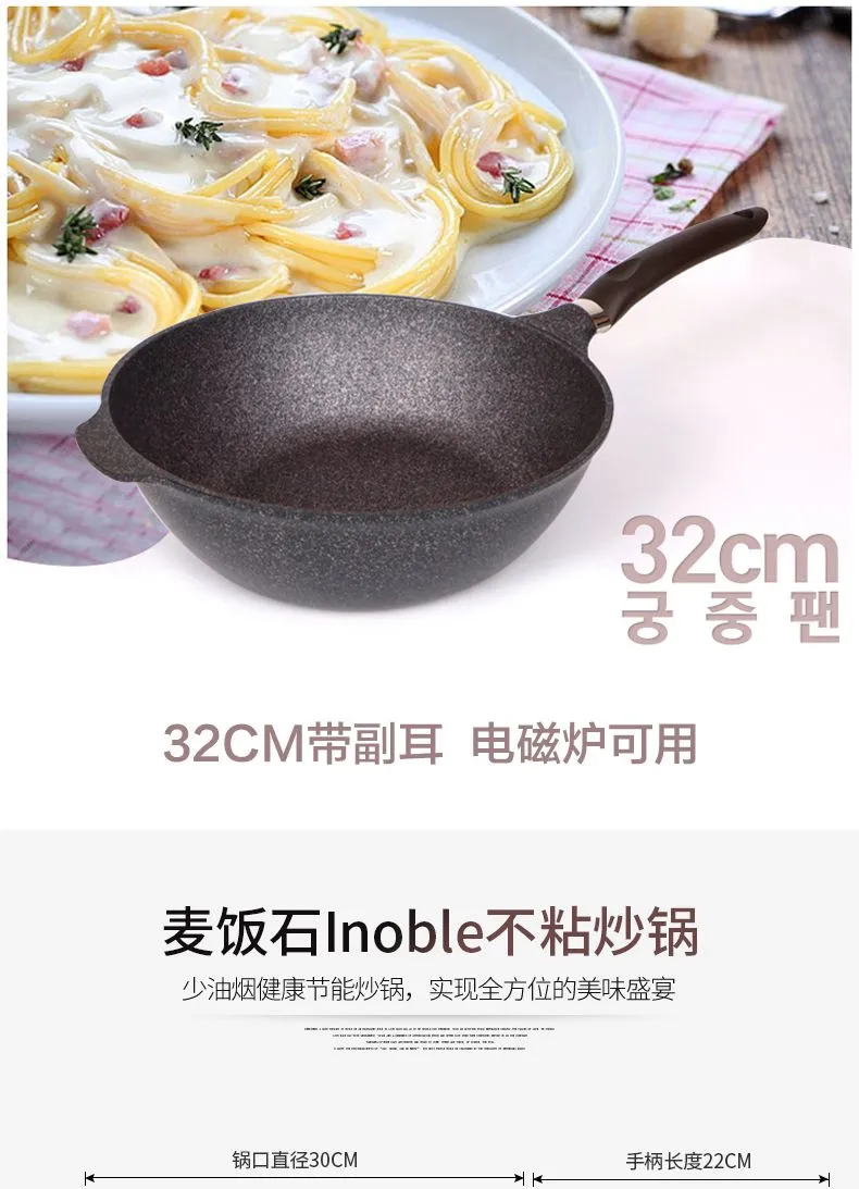 Libininuofu coated frying pan, 26cm detail image 3