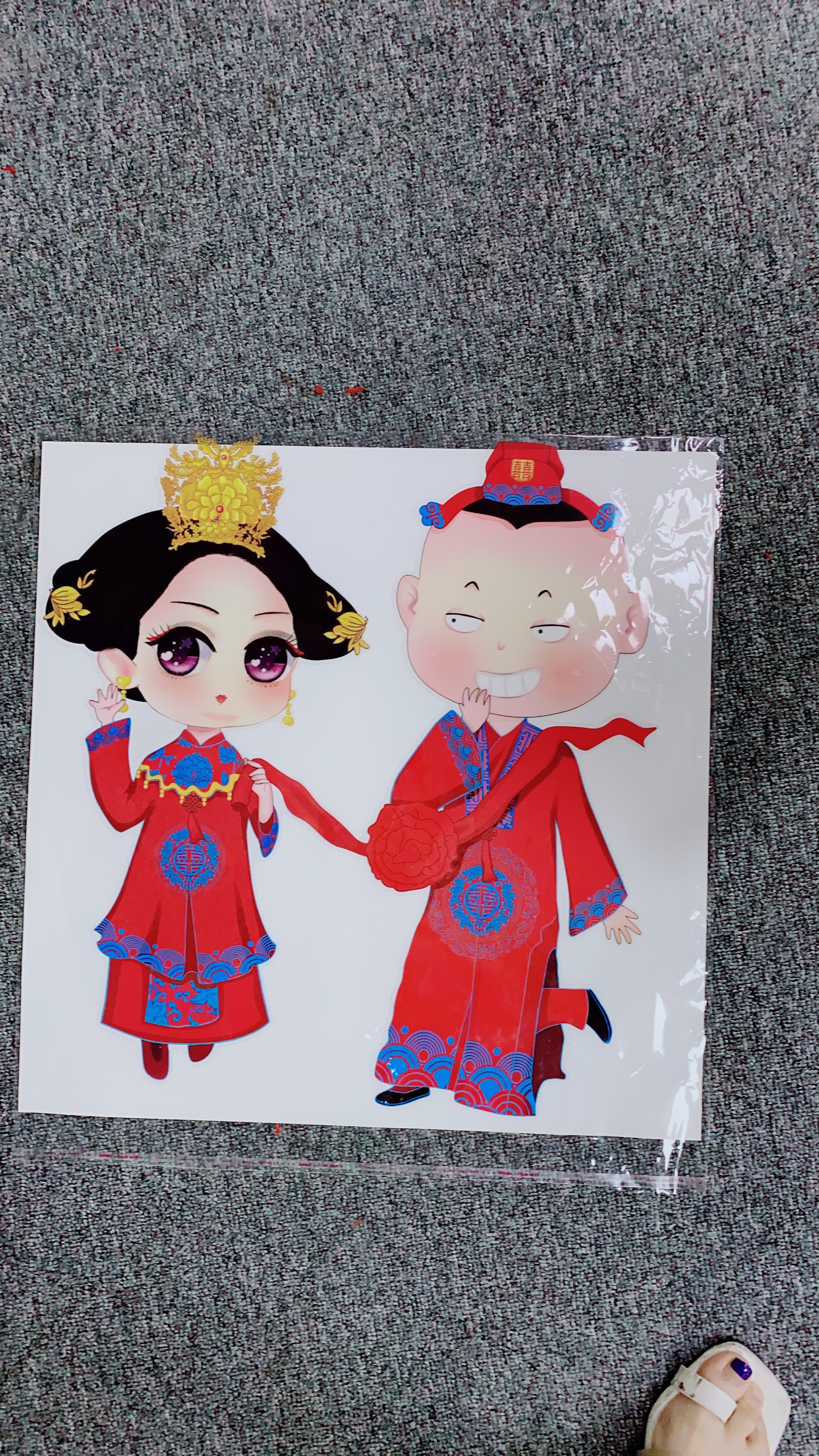 The most adorable and cartoonish couple's wedding Application Scenario