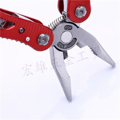 Manufacturer Direct Sales Multi-Functional Pliers Outdoor Camping Tool Pliers Multi-Functional Folding Pliers Specification drawing