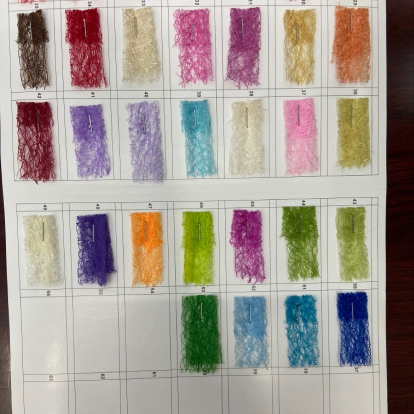Lace Tangled Fabric Clothing Fabric Ornaments Arts And Crafts Headwear Fabric Multi-Color Optional Specification drawing