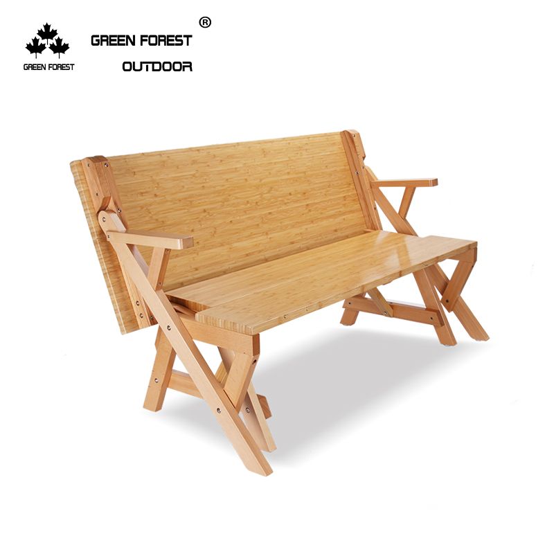 两用折叠桌椅楠竹榉木