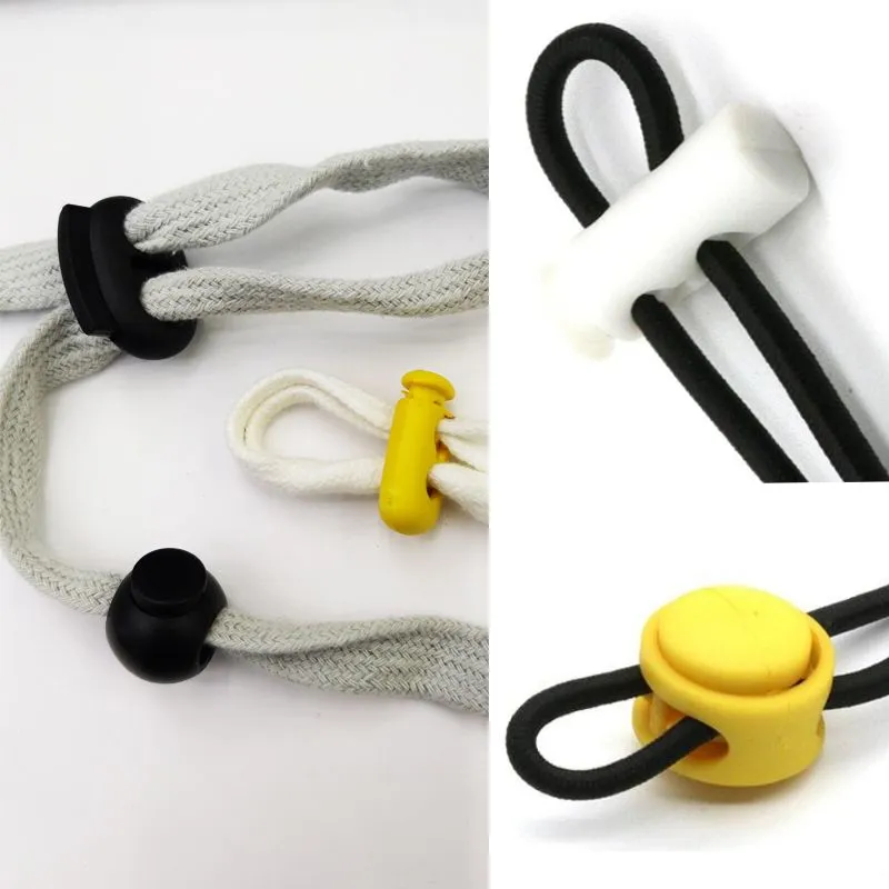 Spring buckle, garment accessory rope buckle, rope stop, hanging clock chuck, electroplated buckle, nylon buckle, button detail image 4