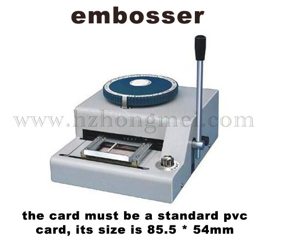 85.5*54mmPVC code printer code printer card code printer PVC punch code printer equipment