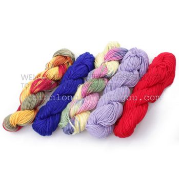 义乌厂家批发 大量供应 各种毛线 麻花毛线图