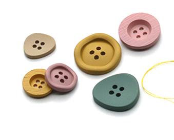 Color resin irregular spray paint buttons coat coat suit buttons fashion resin spray paint buttons