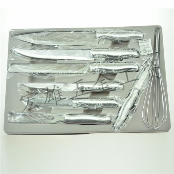 Knife Set Kitchen Stainless Steel Knife Set Thirteen Kitchen Gift Kitchen Knife Set Factory Direct Sales undefined