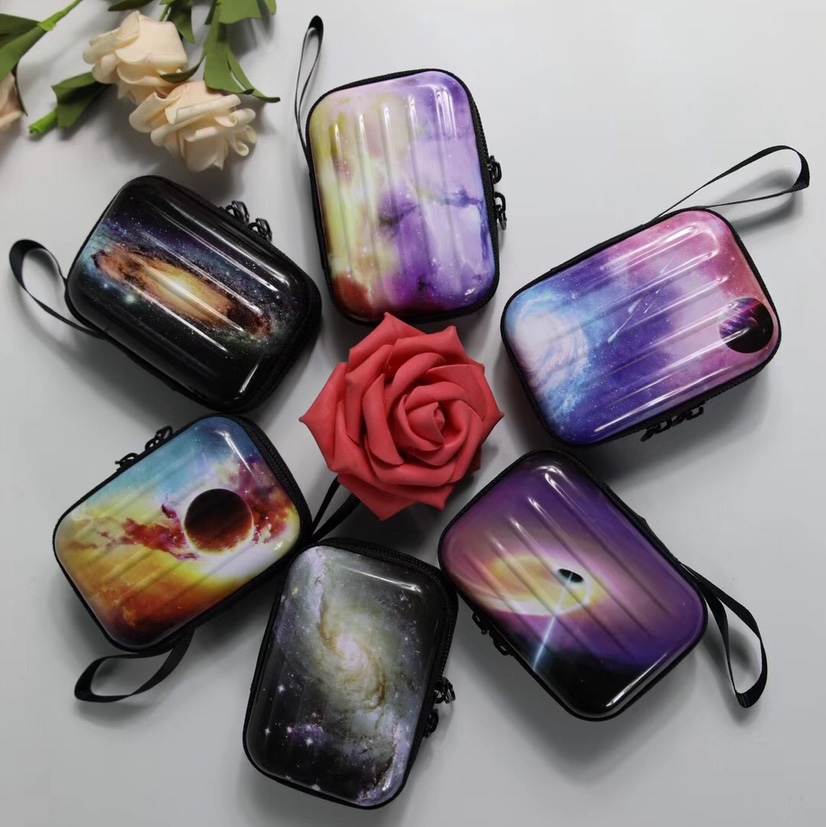 超可爱马口铁耳钉项链收纳包