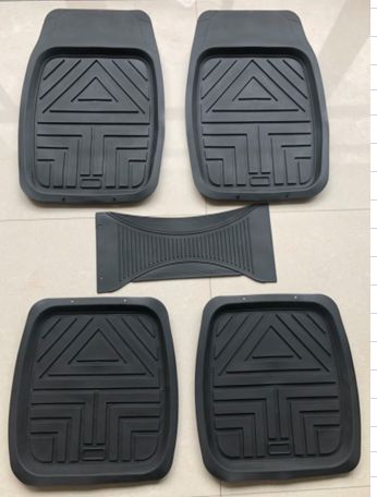 型   号(HC4013) 5片  黑色  PVC 脚垫详情图2
