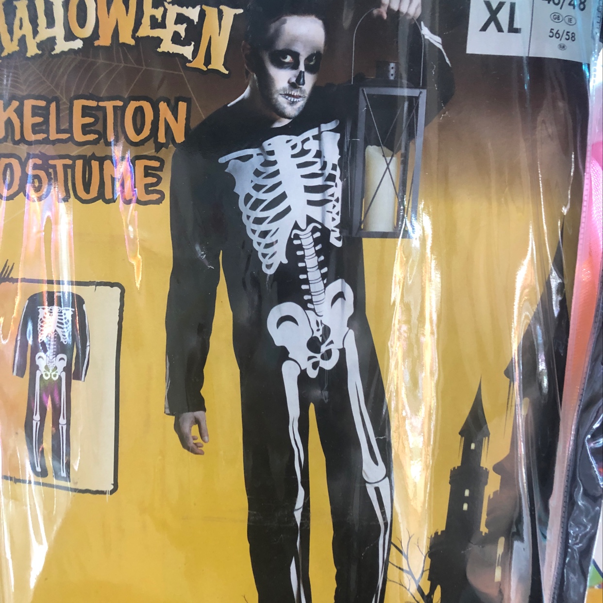Adult skeleton garment thumbnail