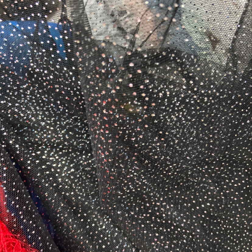 Silver Dot Lace Clothing Fabric Decoration Arts And Crafts Headwear Fabric Multi-Color Optional details Picture