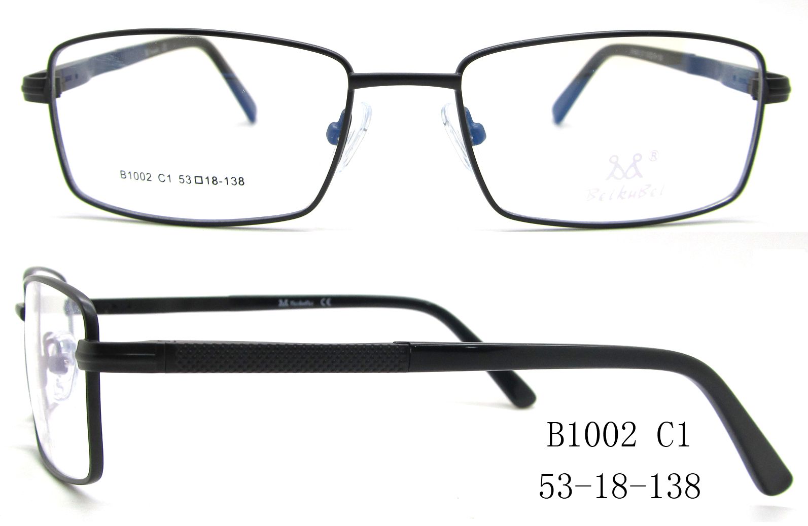 高档金属眼镜架B1002详情图1