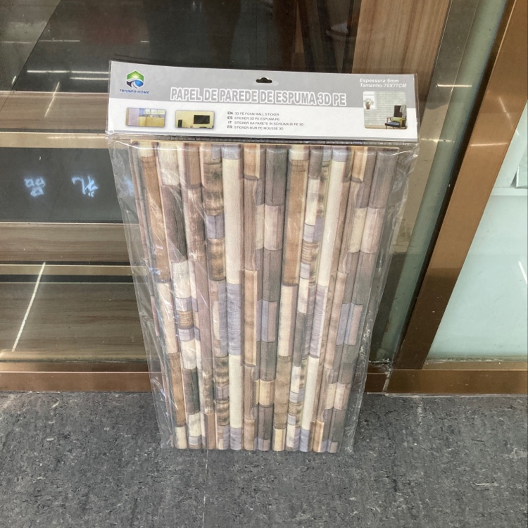 3D Three-Dimensional Self-Adhesive Wall Stickers, Fashion Brick Wall Stickers Atmosphere Cafe Bar Anti-Collision Waterproof Self-Adhesive Wall Stickers Application Scenario