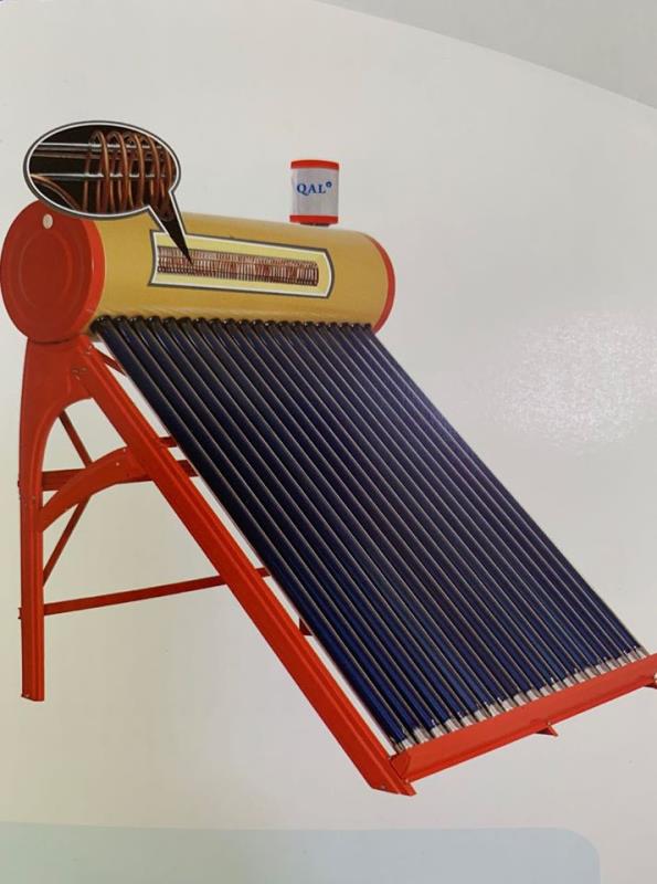 solar water heater color steel 20 tubes 200L solar water heater with copper pic 1