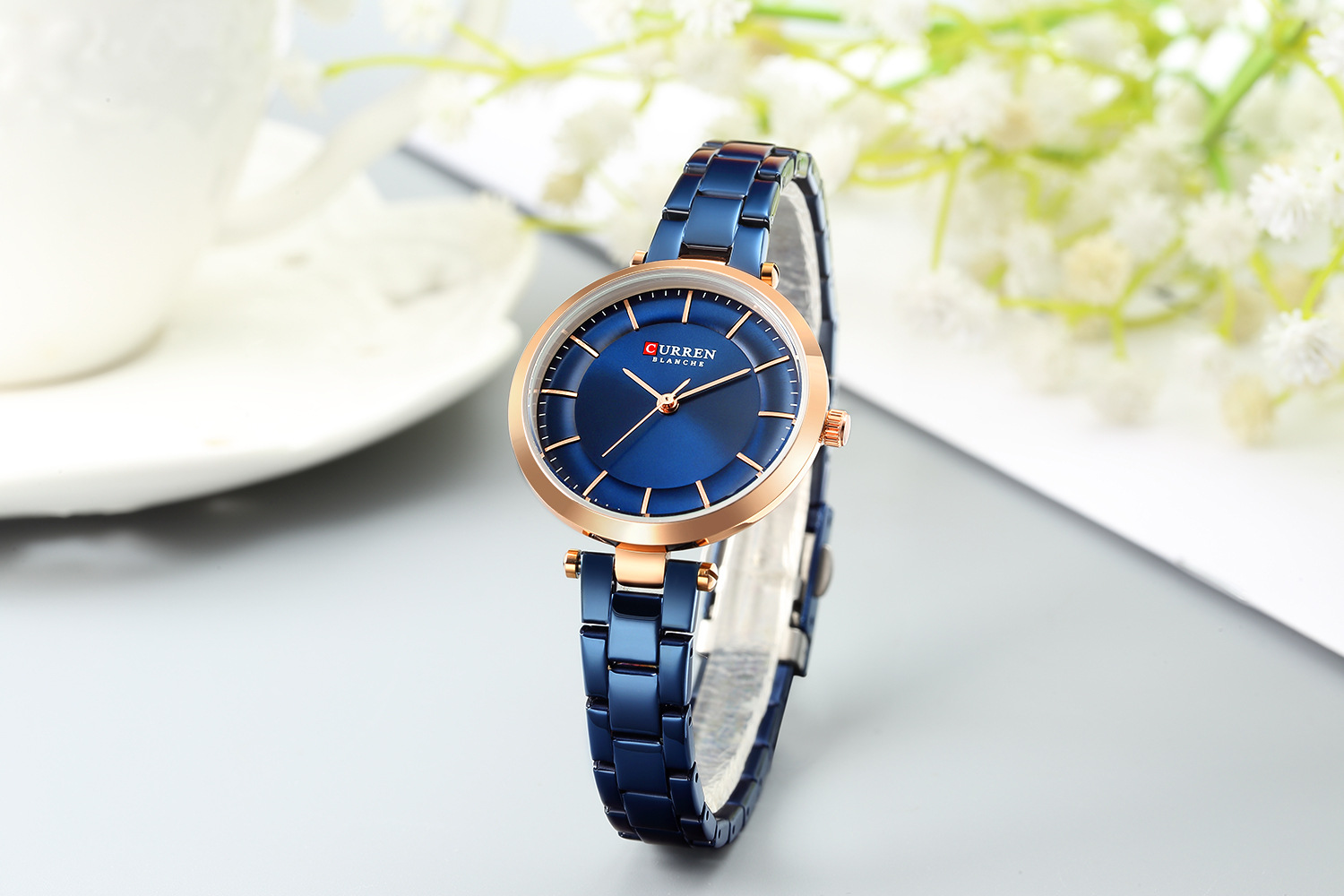 Curren/ Karin 9054 ladies' watches, fashionable women's watches, quartz watches, hot-selling watches on AliExpress Item Picture