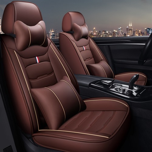 New all-leather car seat covers and fashionable summer full-body car seat cushions full figure