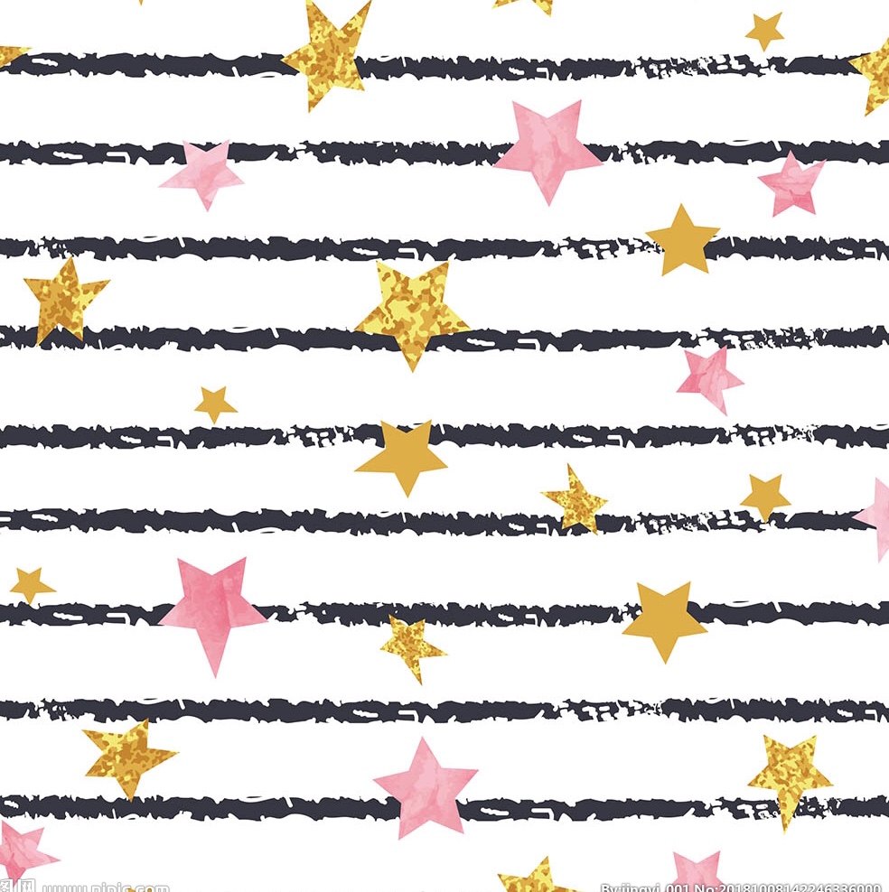 好看礼物包装盒纸五角星