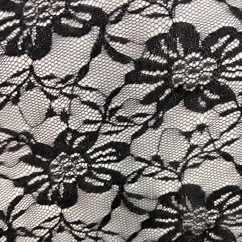 Black Brocade Chrysanthemum Cloth Clothing Cloth Ornaments Arts And Crafts Headwear Fabric Multi-Color Optional