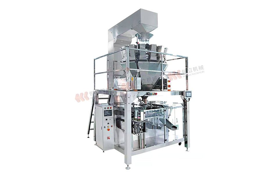 Ten-head electronic scale with automatic bag-feeding packaging (deposit) printing and packaging machinery and accessories detail image 1