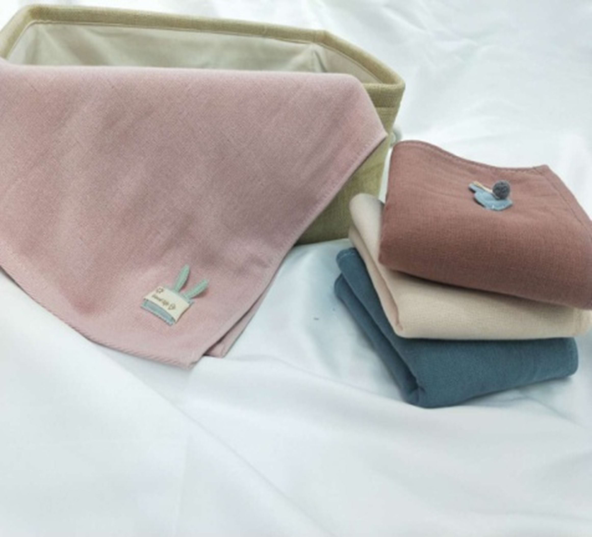 Yiwu Selection Love Oneself love home Japanese and Korean square towel 25*25cm/42070