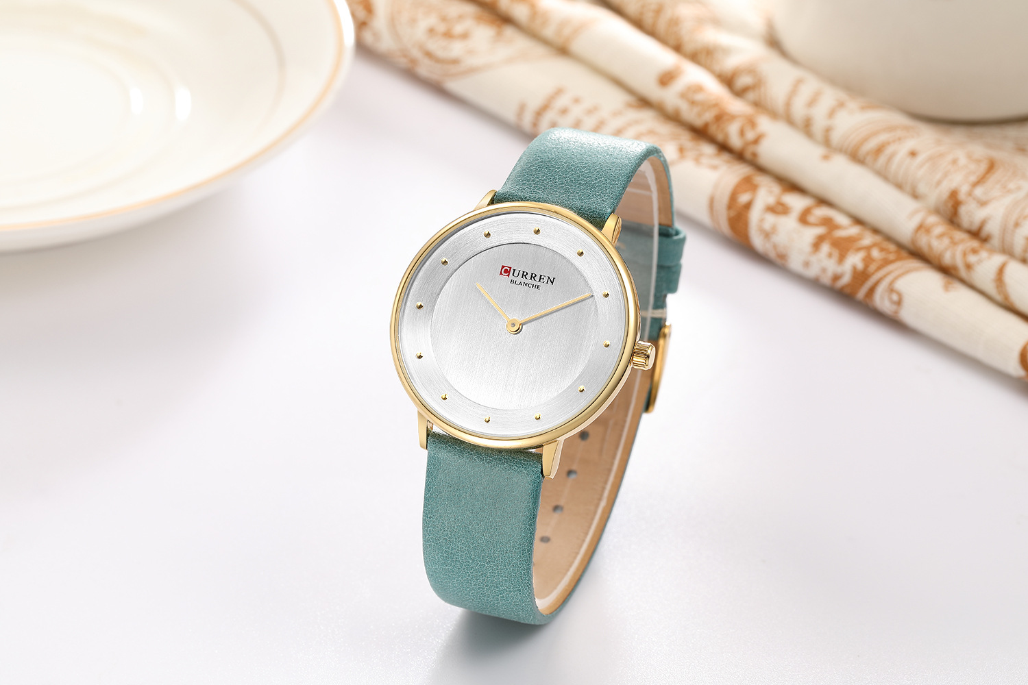 CURREN Kalen 9033 Belt Watch Waterproof quartz watch Watch Fashion casual ladies watch Item Picture