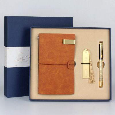 Kailushi Gift Pen Industry offers office loose-leaf notebooks, bookmarks, bronze fountain pens, ballpoint pens, signature pens, and customized gift pen sets details Picture