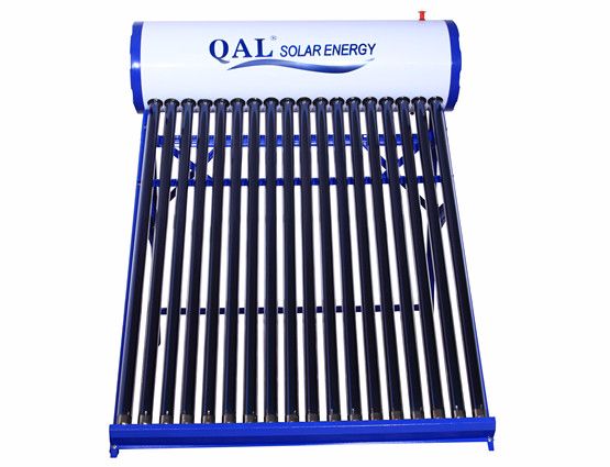 Solar water heater, non-pressure-bearing color steel frame, 18-tube 180L water heater detail image 2