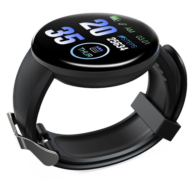 AEMAX D18圆屏智能手环彩屏睡眠监测防水计步运动智能手环手表详情图3