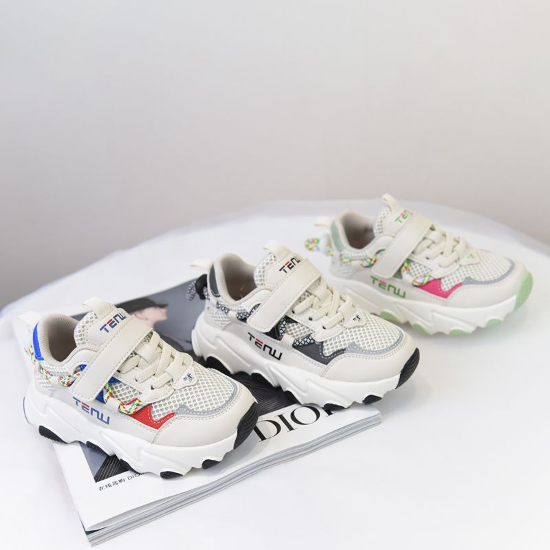 男女童运动鞋中大童2020春秋季新款网布休闲鞋小学生儿童鞋子