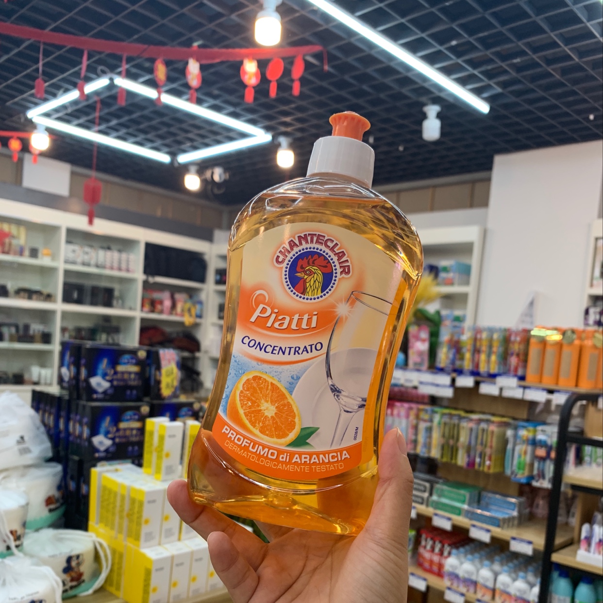 Italian Rooster Dish Soap Orange Dish Soap Concentrate details Picture