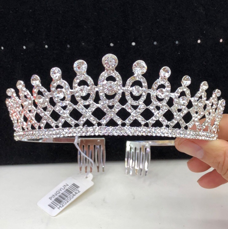 Alloy bride Crown wholesale children's birthday princess crown thumbnail