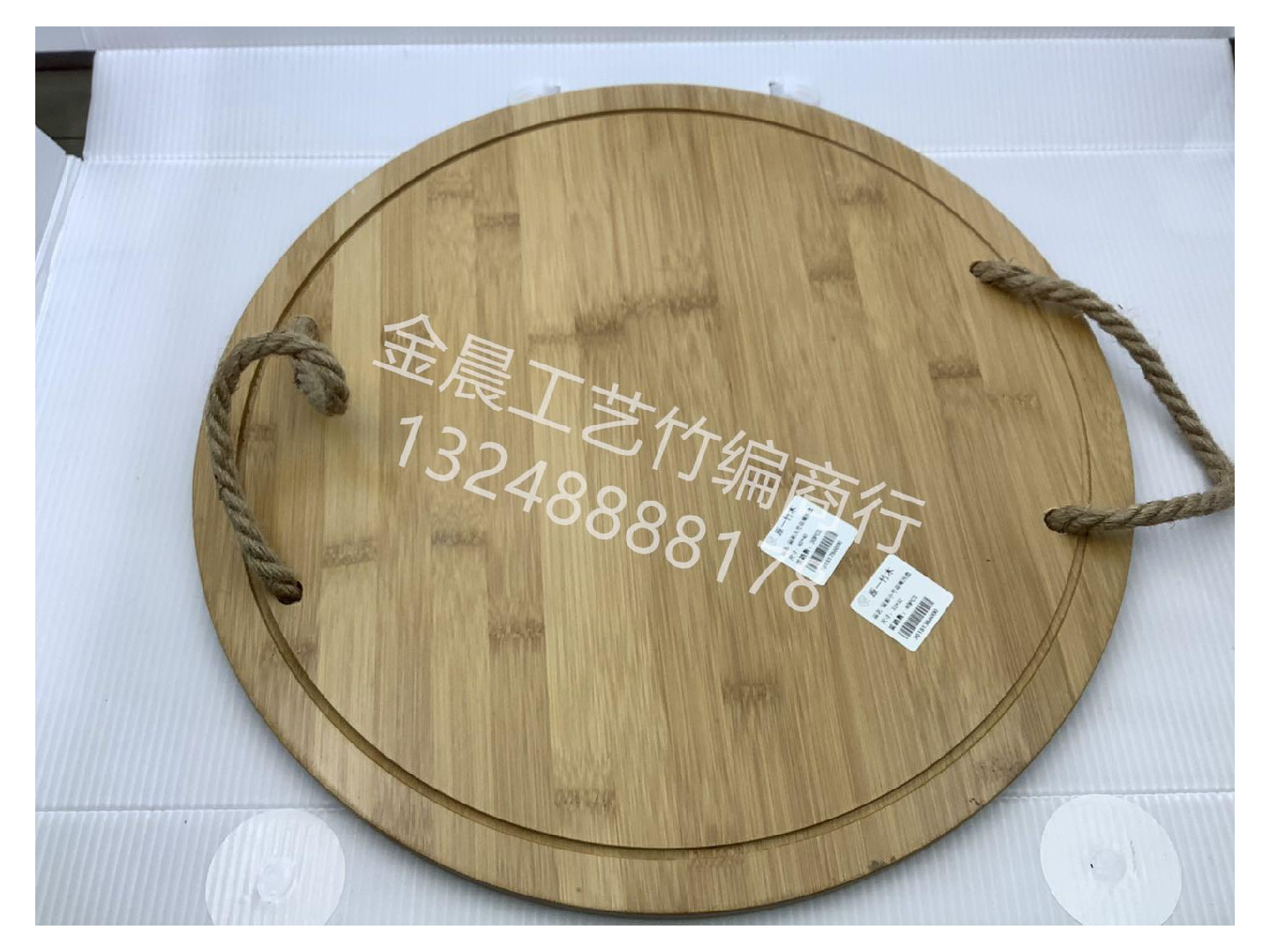 带绳圆托盘详情图2