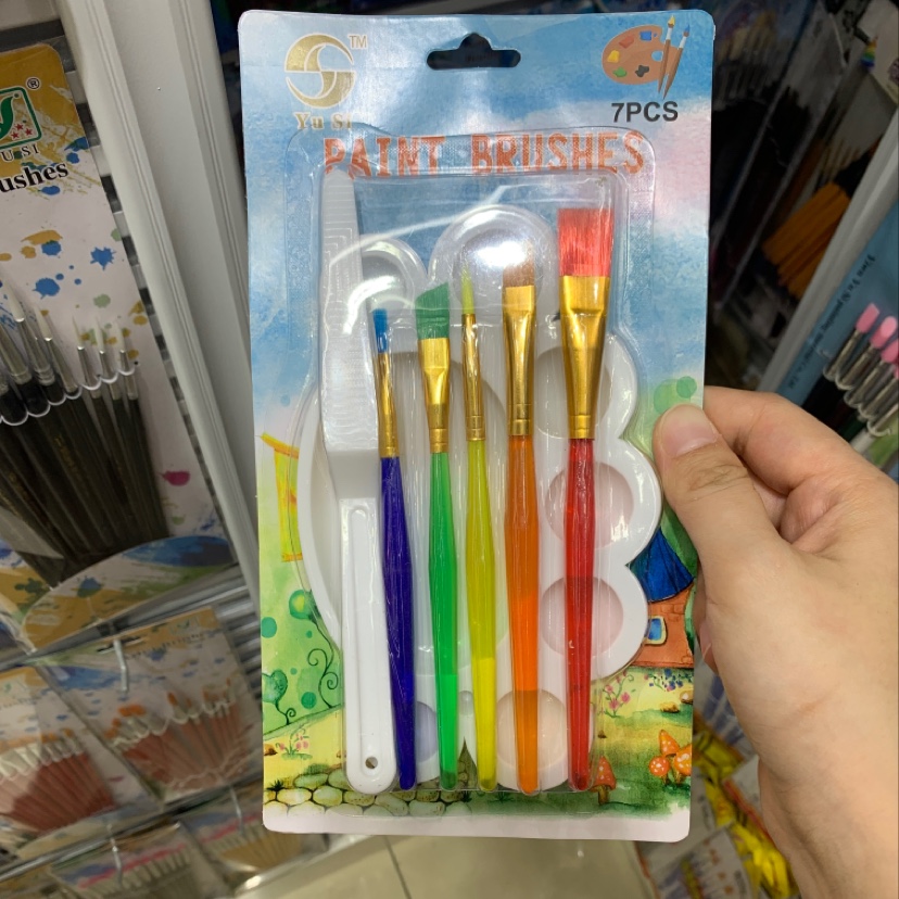 文具画笔套装水粉笔套装水彩画笔丙烯颜料笔小刷子美术学生专用画画绘画笔刷