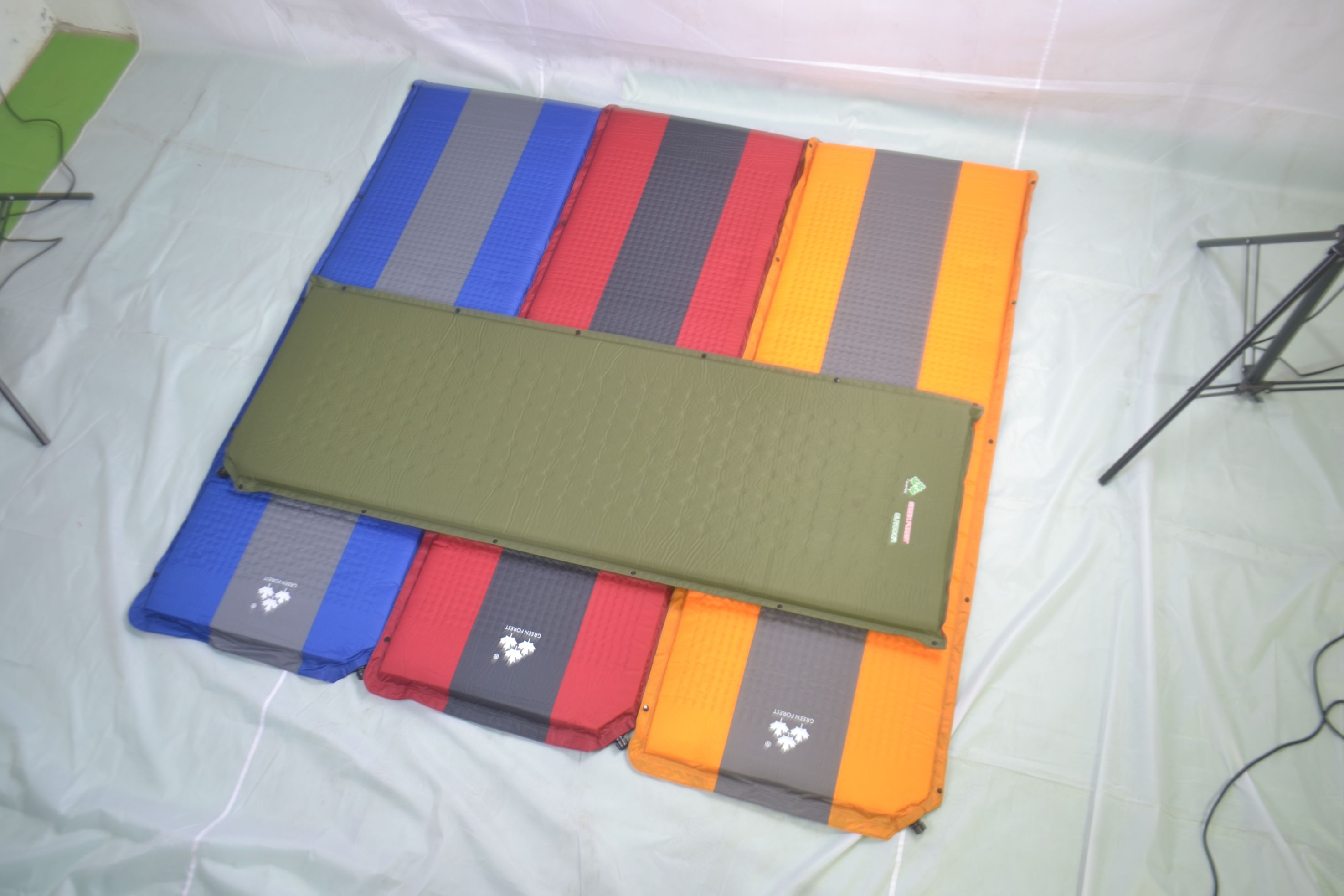 Yellow, gray, blue, gray, red, gray, green, gray, automatic air cushion, 5cm detail image 1