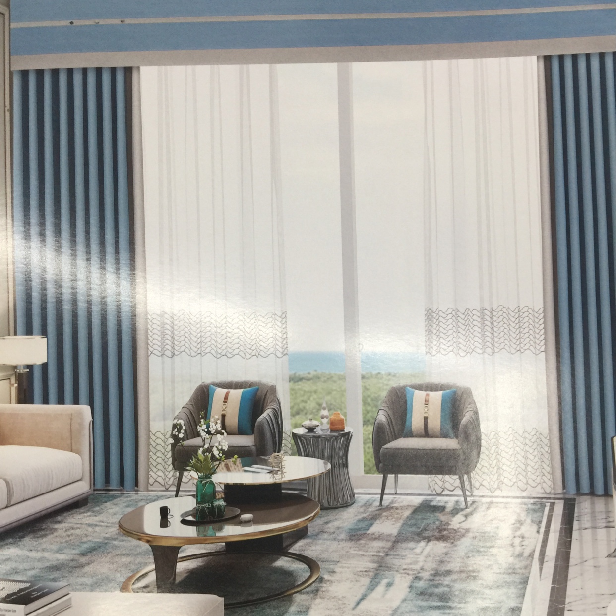 "Youth Melody Series Curtain a