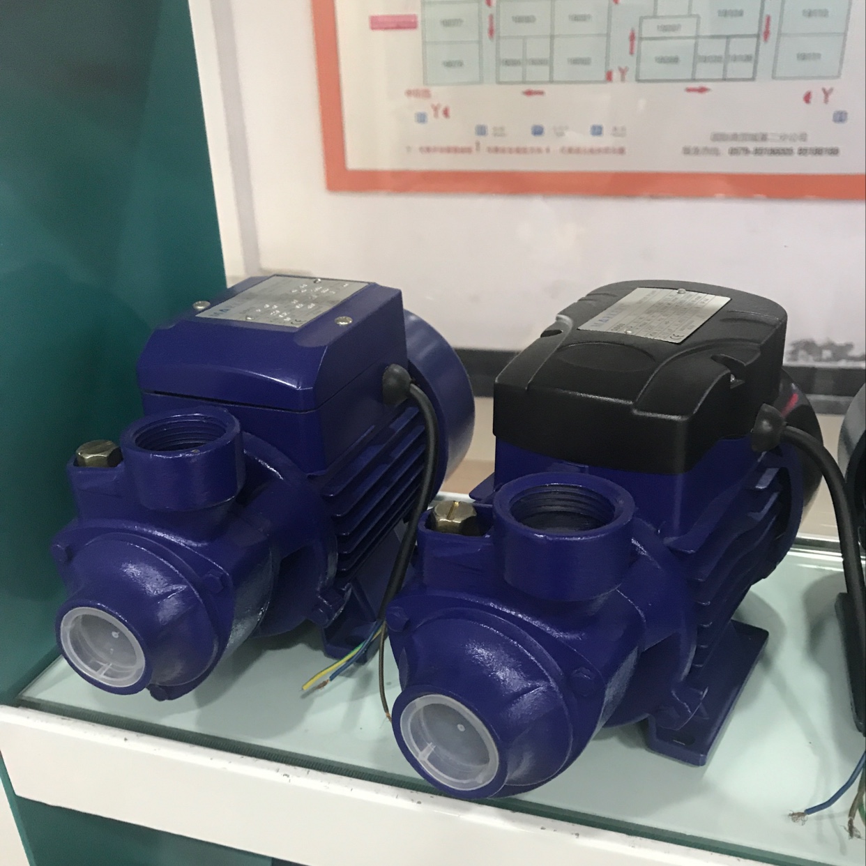 Water pump full figure
