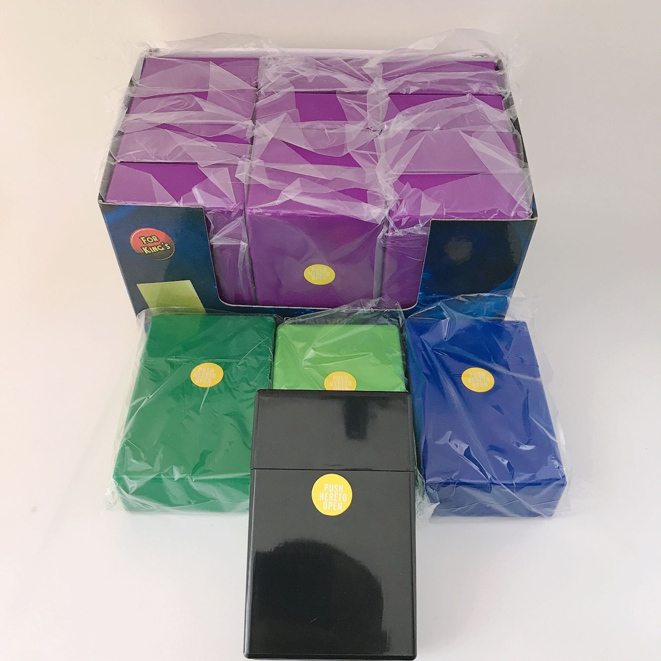 烟盒20支装超薄 男女个性创意烟盒套 整包硬盒塑料烟盒详情图2