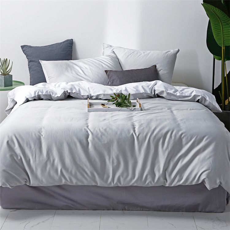 Xuege Home Textile Bedding Four-piece Set, Bed sheet and duvet Cover Factory describe pic - 2