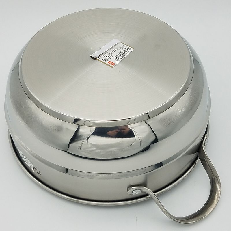 Factory direct sales of stainless steel soup POTS with thickened and double-bottom soup POTS and noodle POTS Application Scenario