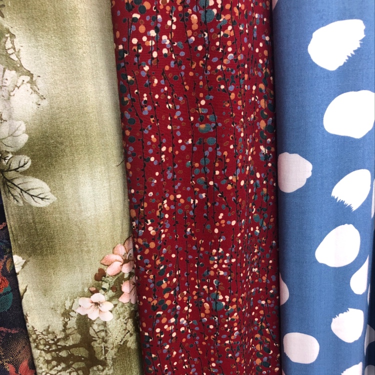 Silk and cotton fabric clothing fabric manufacturer direct sales of new season products available for wholesale and retail details Picture