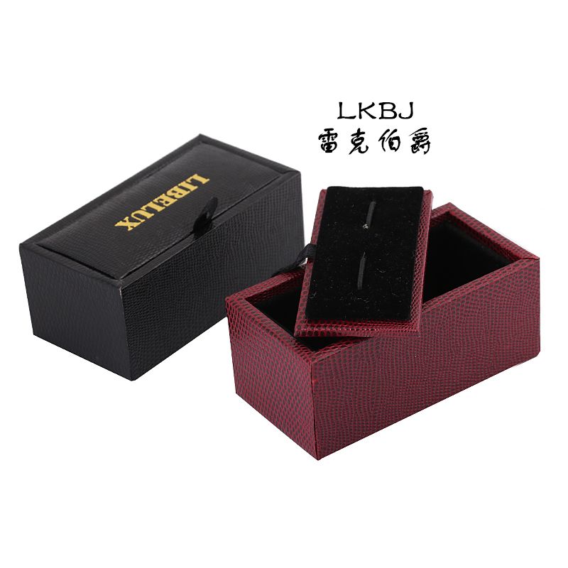Cufflink packaging box, tie clip packaging box, high-end gift box, accessories, accessories detail image 2
