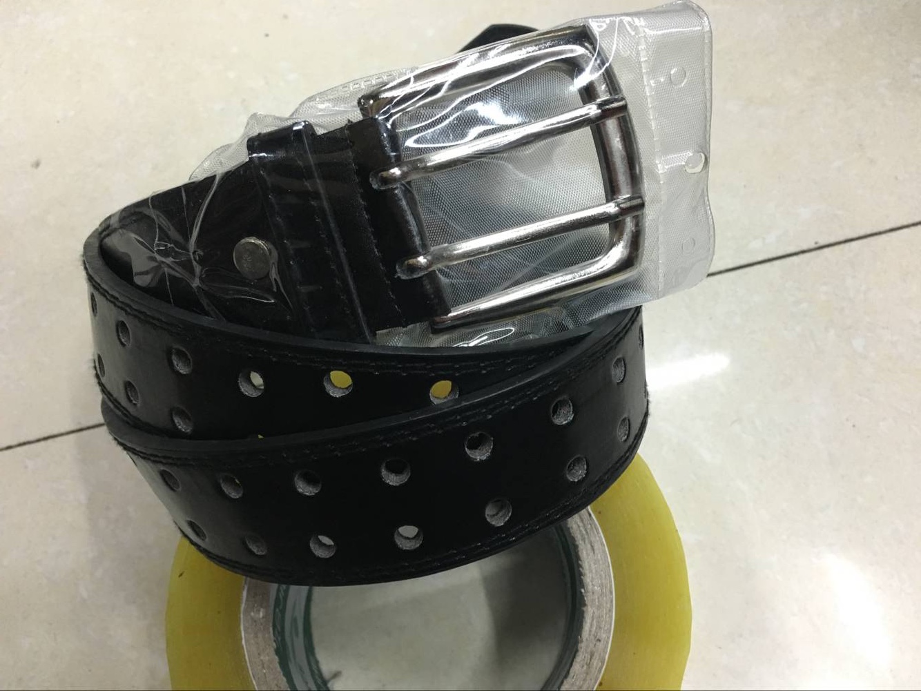 PU双针定制款产品图