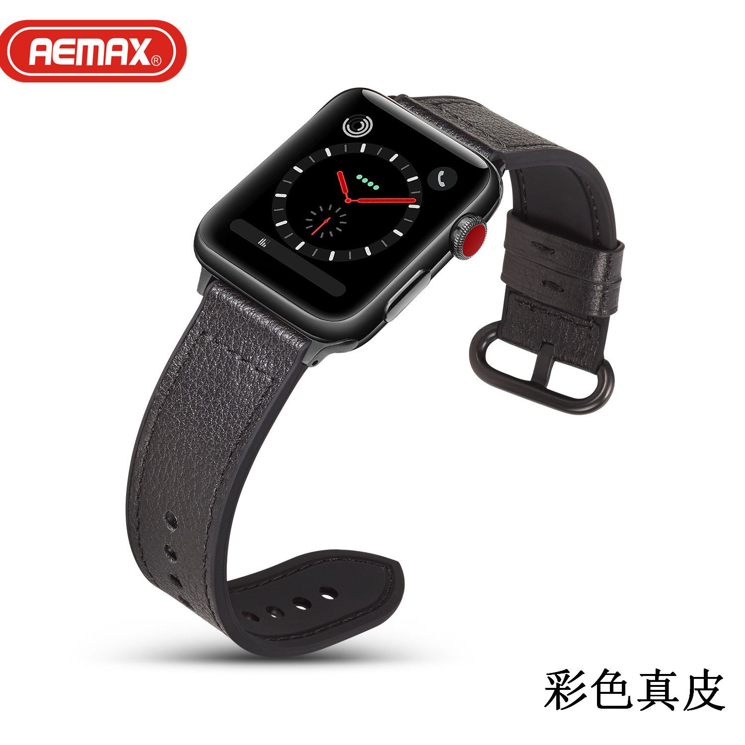 AEMAX 适用于Apple watch扣真皮皮带Iwatch手表带经典扣式表带详情图5