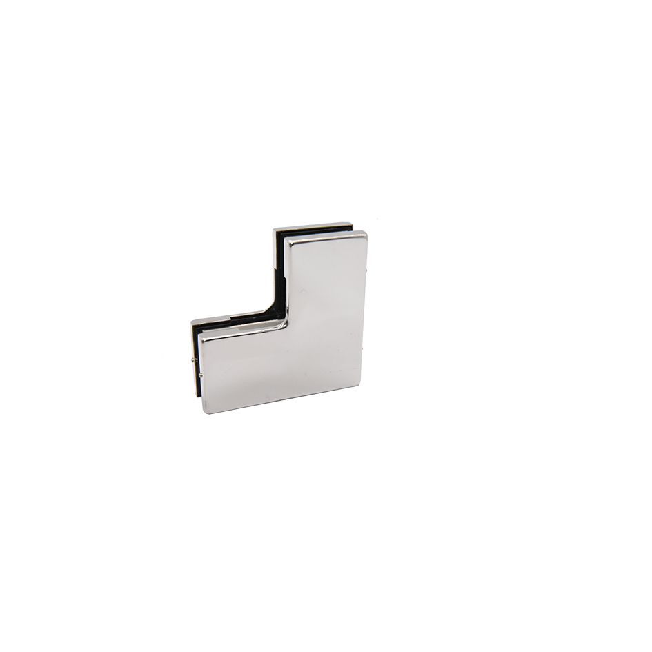 Stainless Steel Glass Door Clamp, Precision Cast Aluminum Candy Clamp Home Decoration Main Material Application Scenario