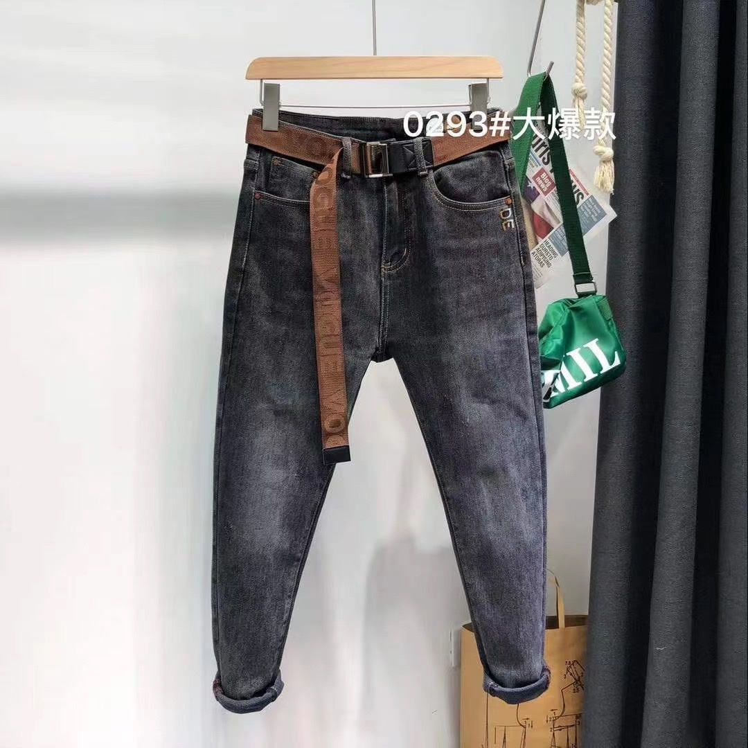 时尚男装牛仔长裤男装潮