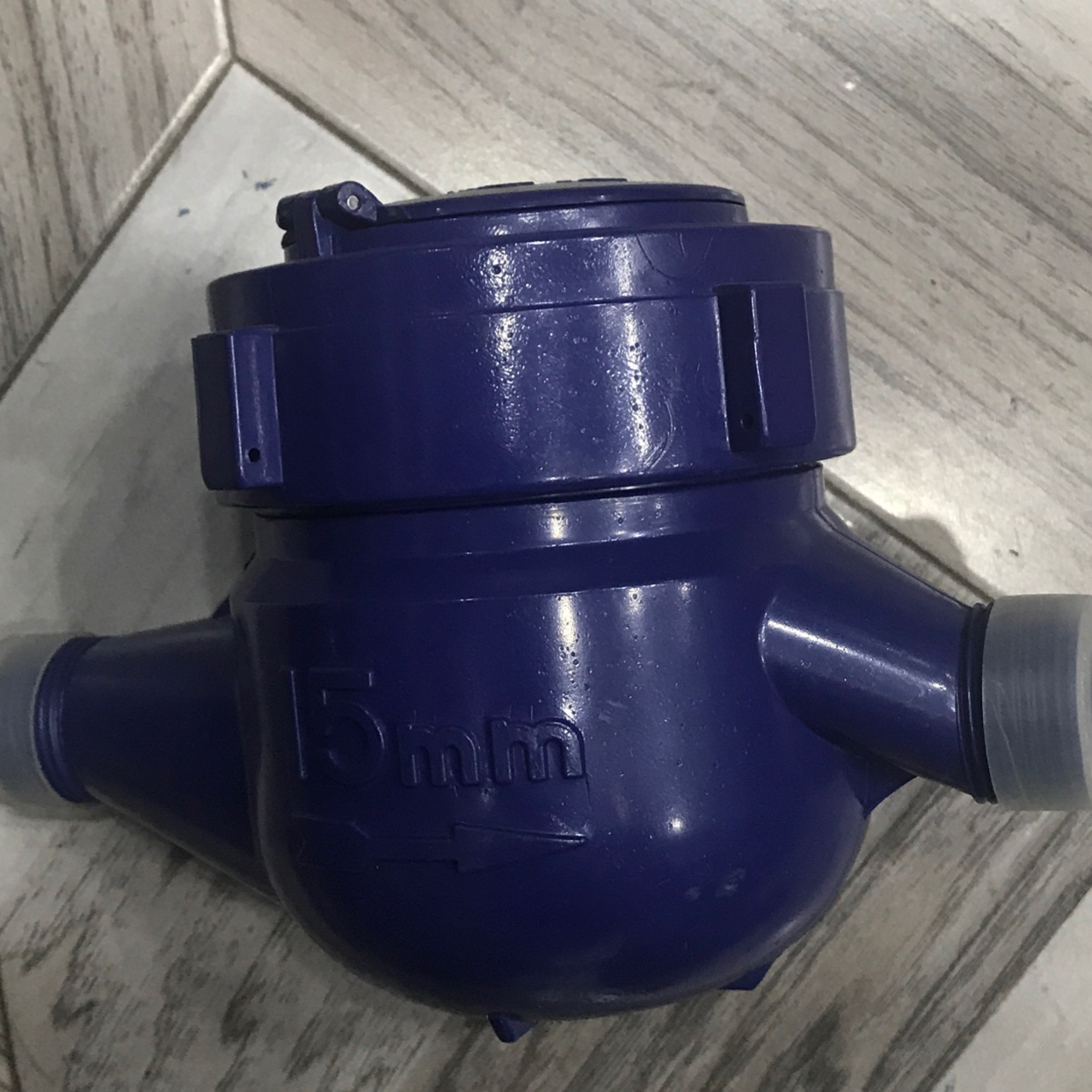 Plastic water meter