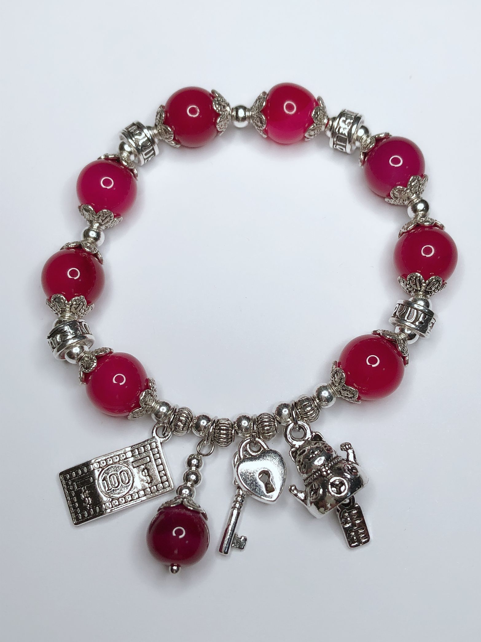 友谊饰品/饰品diy绿松石/绿配珠/穿珠手串珠/珠子水晶细节图