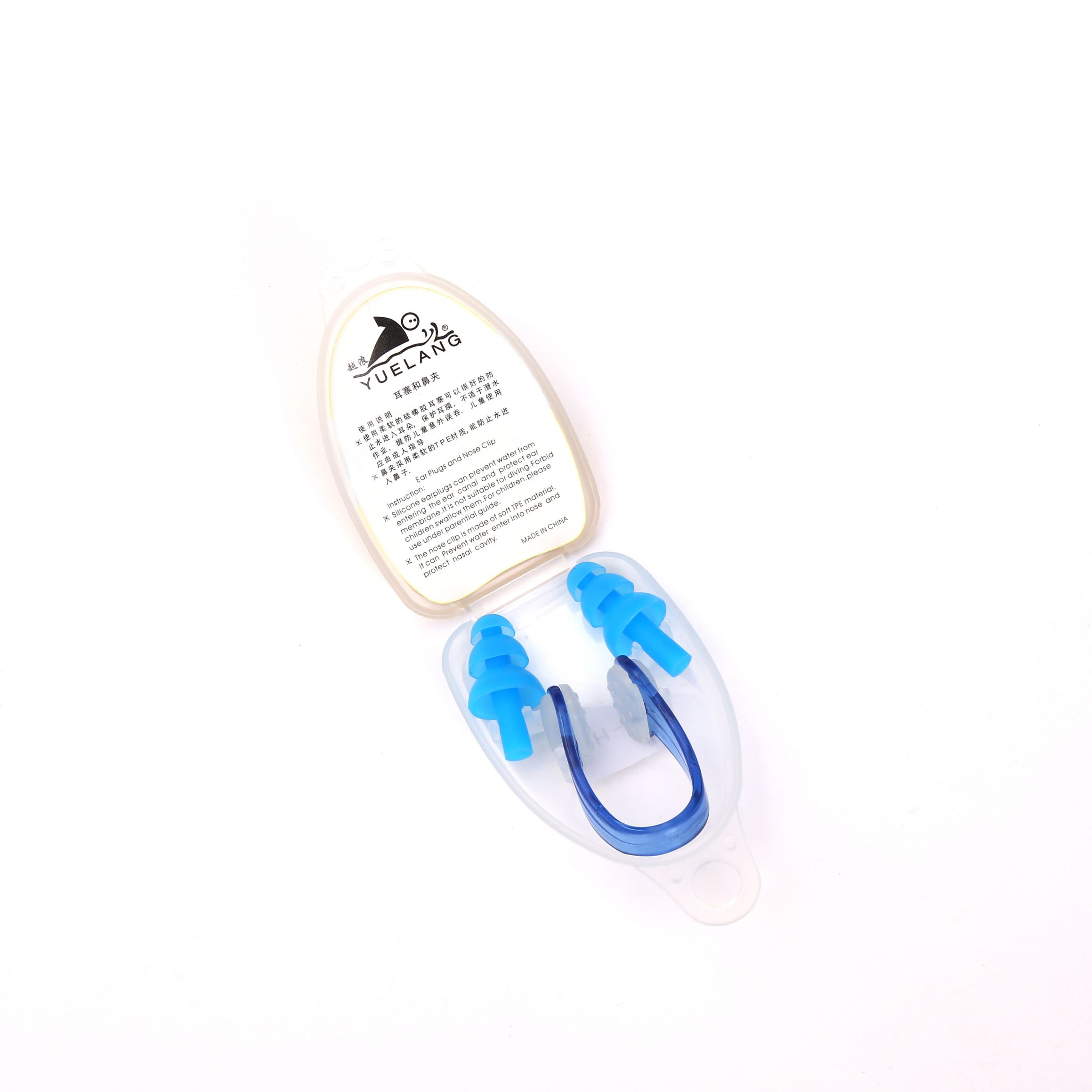 硅胶鼻夹耳塞套装蘑菇耳塞游泳防水3产品图