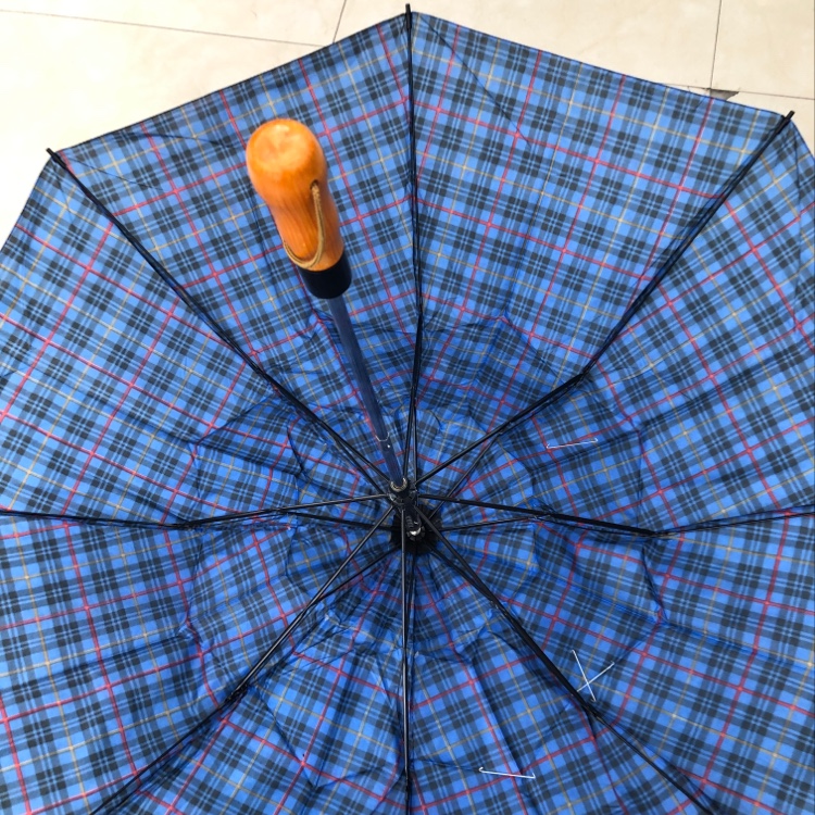 Two-fold checkered umbrella Specification image