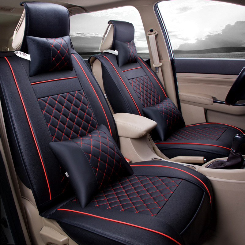 All-leather car seat cushions, new car seat covers and seat cushions, suitable for all seasons full figure